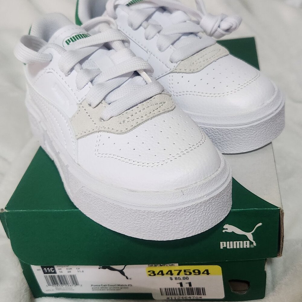 Child Puma Cali Court Match Shoes